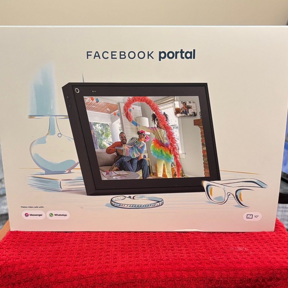 Facebook Portal Smart Video Calling Device - Black